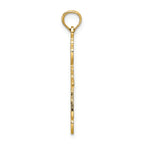 FJC Finejewelers 14k Yellow Gold Cross with "x" Center Charm