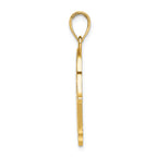 FJC Finejewelers 14k Yellow Gold Jewish Hand Of God with Star Of David Charm