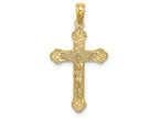 FJC Finejewelers 14k Yellow Gold Crucifix with Scroll Tips Charminri
