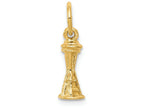 FJC Finejewelers 14k Yellow Gold Solid Polished 3d Seattle Space Needle Charm