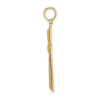 FJC Finejewelers 14k Yellow Gold Bright Cut Cross with X Center Edges Charm