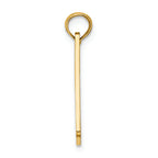 FJC Finejewelers 14k Yellow Gold Small Fl-sanibel License Plate Charm