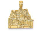 FJC Finejewelers 14k Yellow Gold Dr.henry Hunt House-cape May Nj Charm