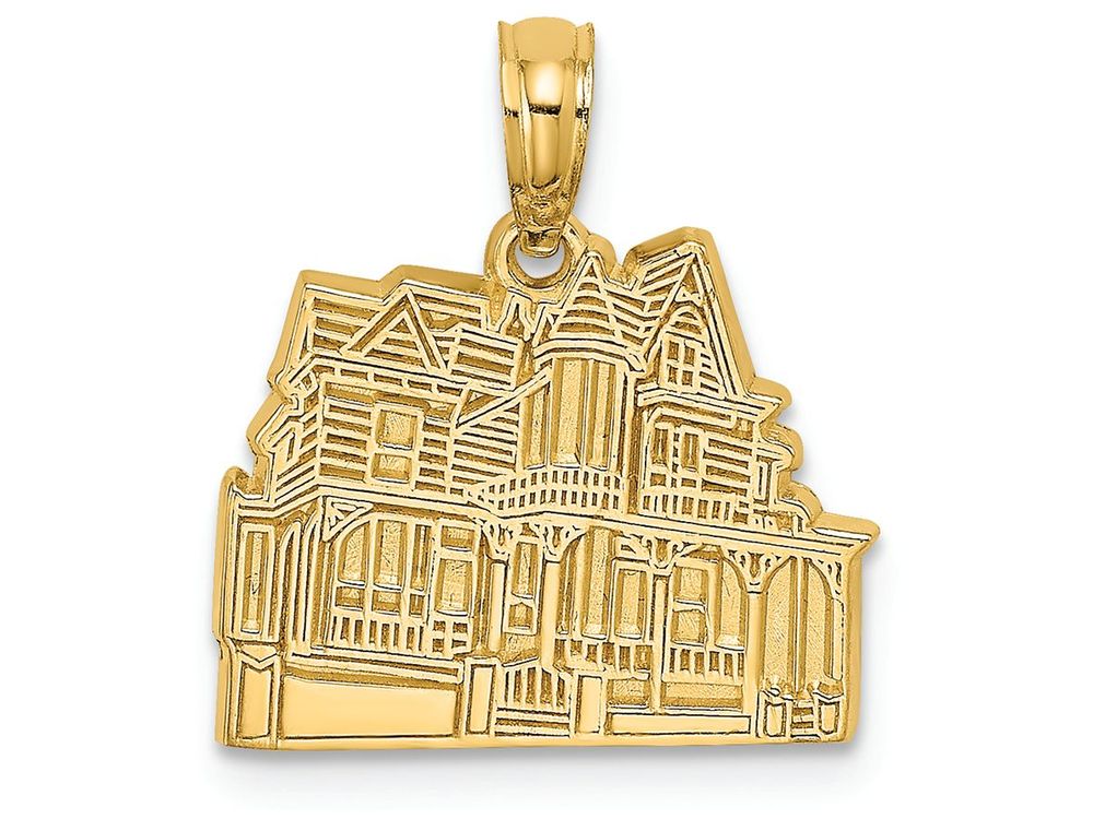 FJC Finejewelers 14k Yellow Gold Dr.henry Hunt House-cape May Nj Charm