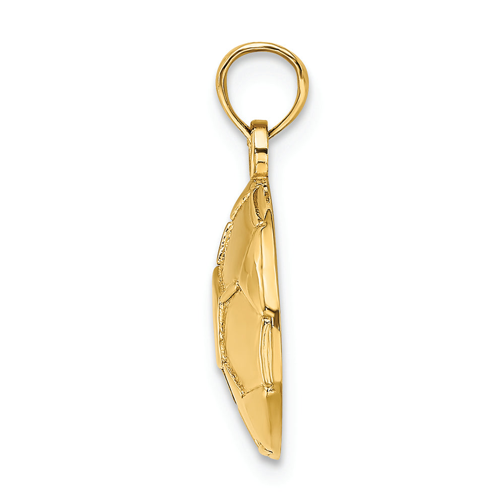 FJC Finejewelers 14k Yellow Gold Soccer Ball Charm Engraveable