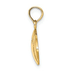 FJC Finejewelers 14k Yellow Gold Football Charm Engraveable