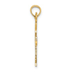 FJC Finejewelers 14k Yellow Gold Gymnastics Small Vault Charm