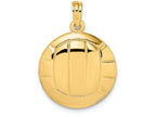 FJC Finejewelers 14k Yellow Gold Volleyball Charm