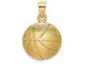 FJC Finejewelers 14k Yellow Gold Basketball Charm