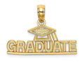 FJC Finejewelers 14k Yellow Gold Graduate Under Cap~ Graduation Charm