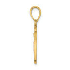 FJC Finejewelers 14k Yellow Gold New York "city" In Apple Charm