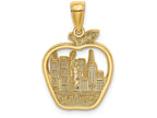 FJC Finejewelers 14k Yellow Gold New York "city" In Apple Charm