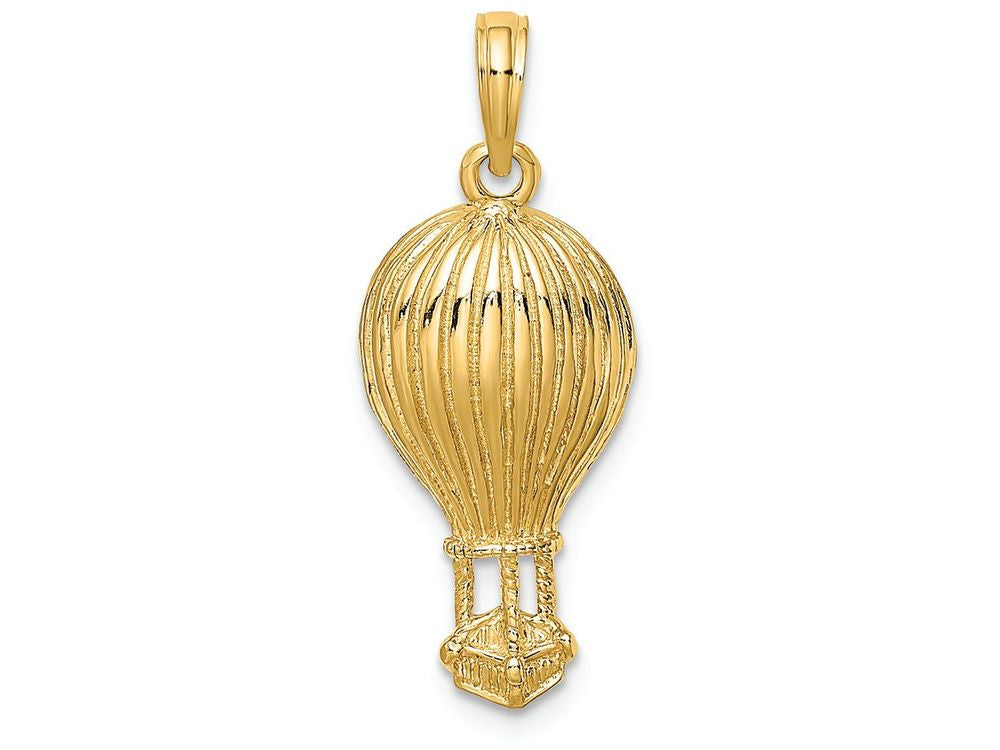 FJC Finejewelers 14k Yellow Gold Hot Air Balloon Charm