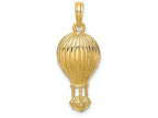 FJC Finejewelers 14k Yellow Gold Hot Air Balloon Charm