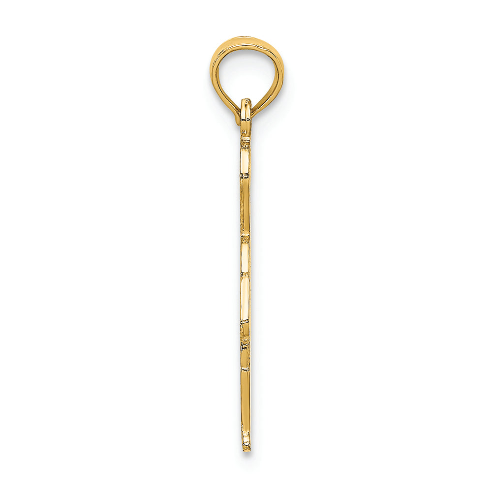 FJC Finejewelers 14k Yellow Gold Little Boywalking Charm