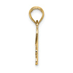FJC Finejewelers 14k Yellow Gold I'd Rather Be Flying Charm