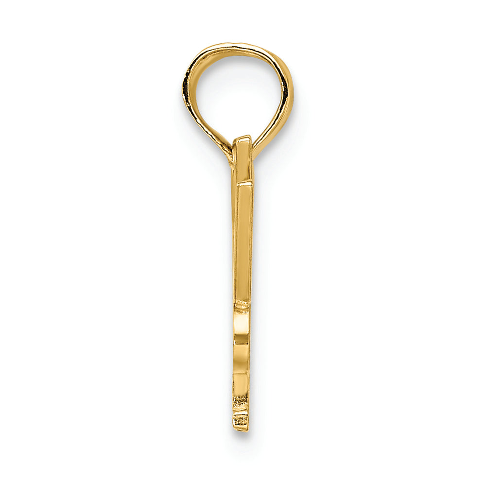FJC Finejewelers 14k Yellow Gold Lady Cop Charm