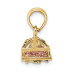 FJC Finejewelers 3d Lobster(pink)in Trap Moveable Charm