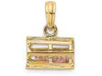 FJC Finejewelers 3d Lobster(pink)in Trap Moveable Charm