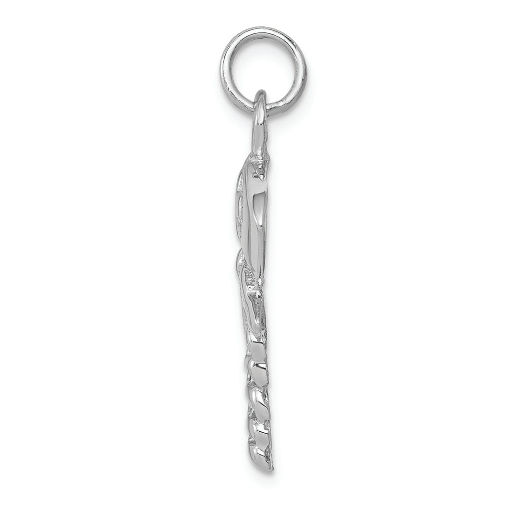 FJC Finejewelers 14k White Gold Nurse Symbol Charm
