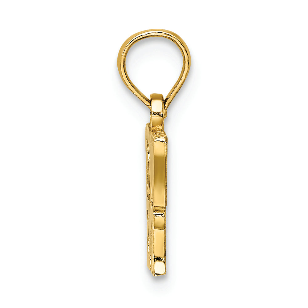 FJC Finejewelers 14k Yellow Gold I Love My Emt Charm