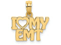FJC Finejewelers 14k Yellow Gold I Love My Emt Charm