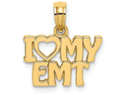 FJC Finejewelers 14k Yellow Gold I Love My Emt Charm