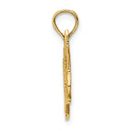 FJC Finejewelers 14k Yellow Gold I Love My Retired Firefighter Charm