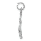 FJC Finejewelers 14k White Gold Polished Open-backed Large Scales Of Justice Charm