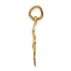 FJC Finejewelers 14k Yellow Gold Polished Ballerina Charm