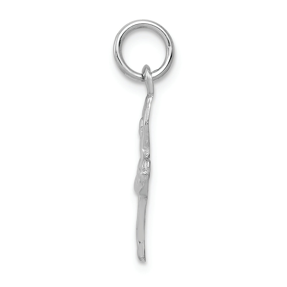 FJC Finejewelers 14k White Gold Ballerina Charm