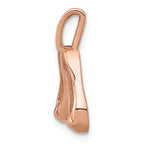 FJC Finejewelers 14k Rose Gold Solid Polished 3dimensional Ballet Slippers Charm