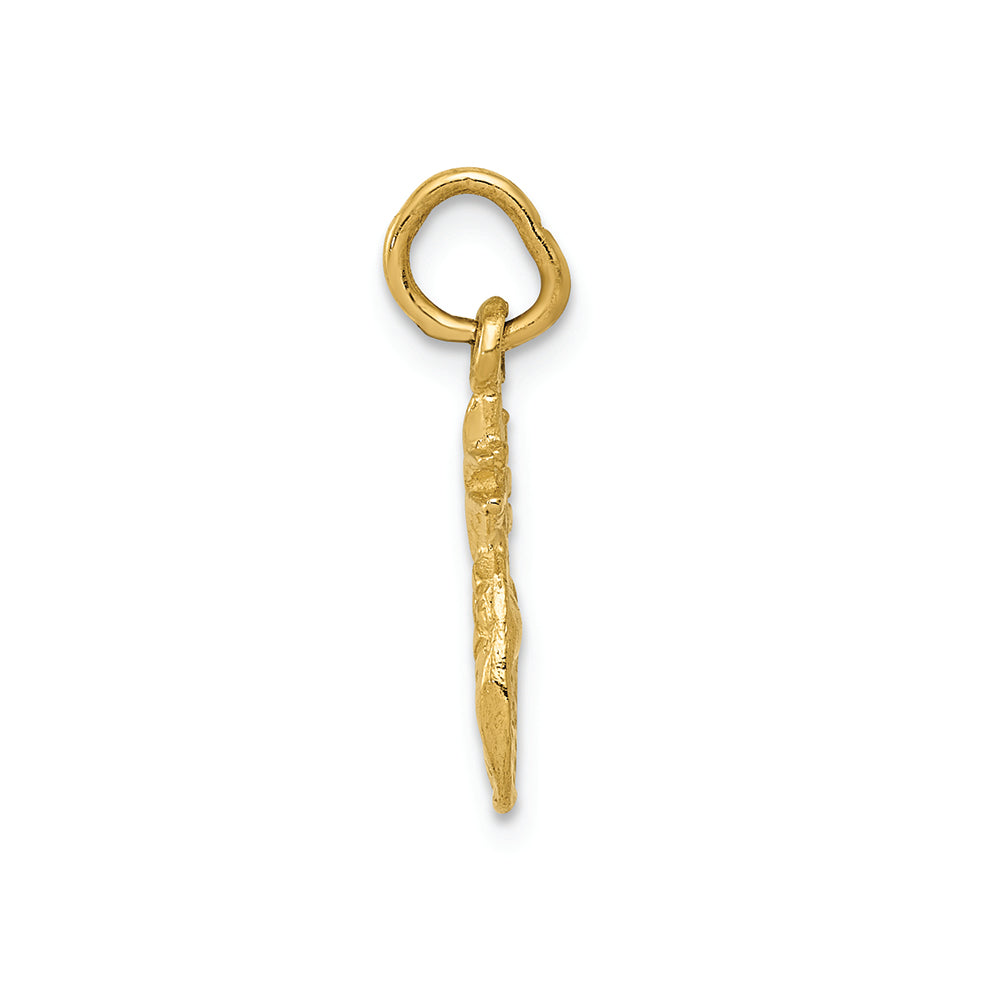 FJC Finejewelers 14k Yellow Gold Polished Pineapple Charm