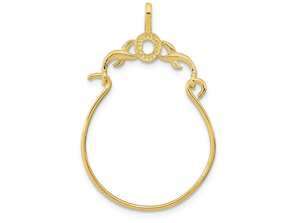 FJC Finejewelers 14k Yellow Gold Charm Holder