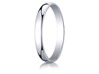 Benchmark® 14k White Gold 3.0mm Low Dome Light Ring