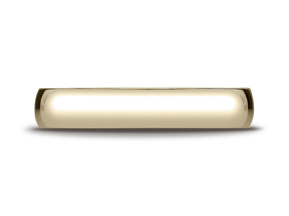 Benchmark® 14k White Gold 4.0mm Low Dome Light Ring