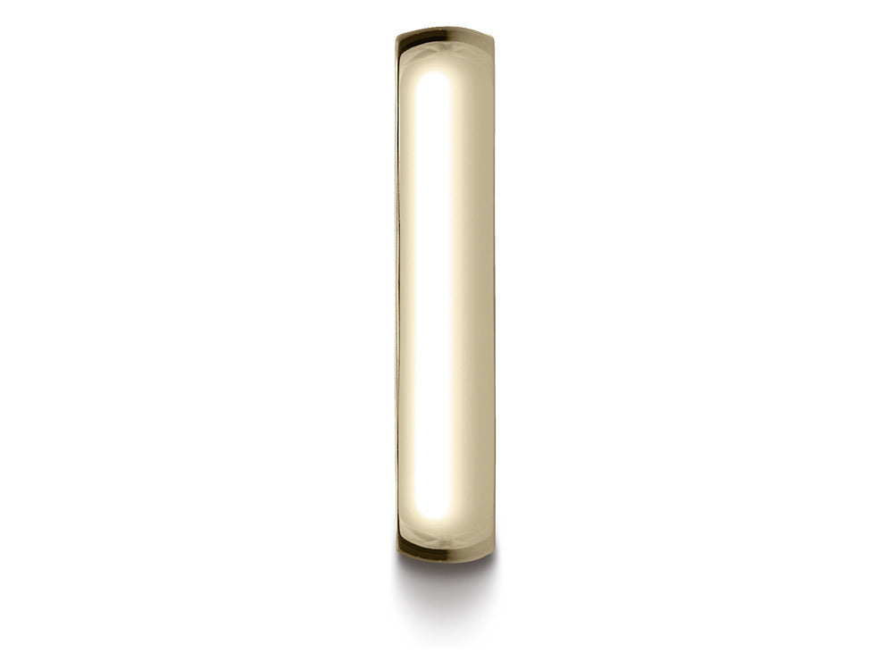 Benchmark® 14k White Gold 4.0mm Low Dome Light Ring