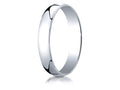 Benchmark® 14k White Gold 4.0mm Low Dome Light Ring