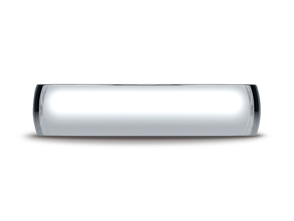 Benchmark® 14k White Gold 5.0mm Low Dome Light Ring