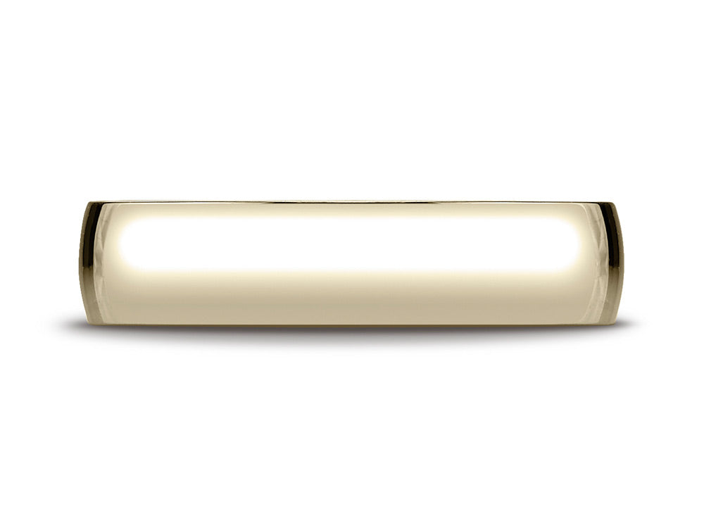 Benchmark® 14k White Gold 5.0mm Low Dome Light Ring