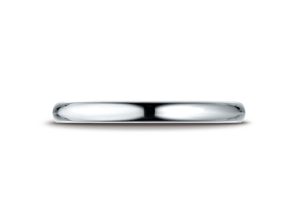 Benchmark® 14k Gold 2.5mm Slightly Domed Standard Comfort-fit Wedding Band / Ring