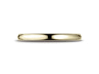 Benchmark® 14k Gold 2.5mm Slightly Domed Standard Comfort-fit Wedding Band / Ring