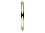 Benchmark® 14k Gold 2.5mm Slightly Domed Standard Comfort-fit Wedding Band / Ring