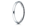 Benchmark® 14k Gold 2.5mm Slightly Domed Standard Comfort-fit Wedding Band / Ring