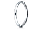 Benchmark® 14k Gold 2.5mm Slightly Domed Standard Comfort-fit Wedding Band / Ring