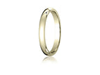 Benchmark® 10k Gold 3mm Slightly Domed Standard Comfort-fit Ring