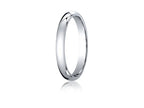 Benchmark® 10k Gold 3mm Slightly Domed Standard Comfort-fit Ring