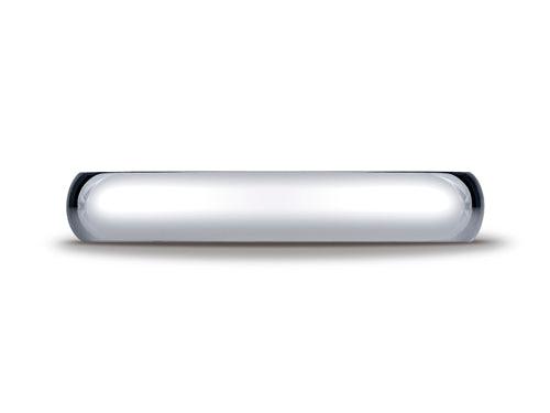 Benchmark® 10k Gold 4mm Slightly Domed Standard Comfort-fit Ring