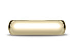 Benchmark® 10k Gold 6mm Slightly Domed Standard Comfort-fit Ring