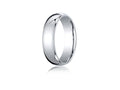 Benchmark® 10k Gold 6mm Slightly Domed Standard Comfort-fit Ring